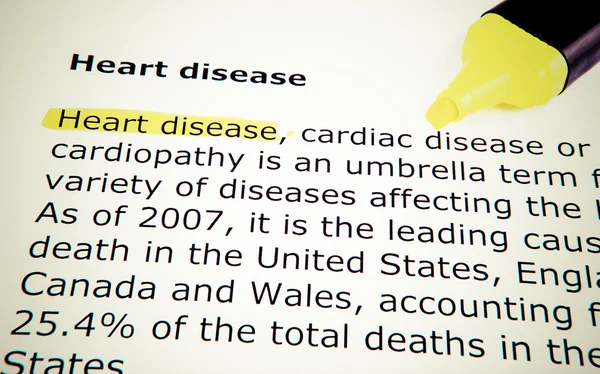 Malattie cardiache — Foto Stock