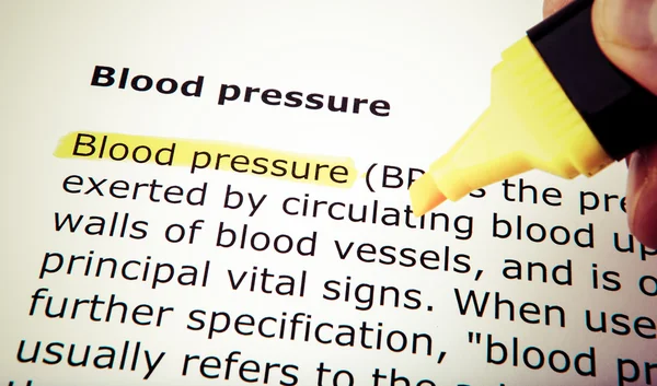 Blood pressure — Stock Photo, Image