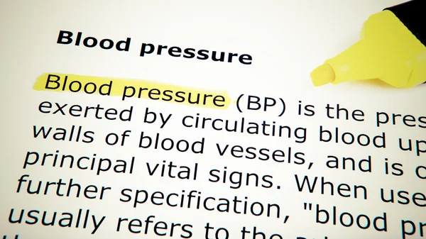 Blood pressure — Stock Photo, Image