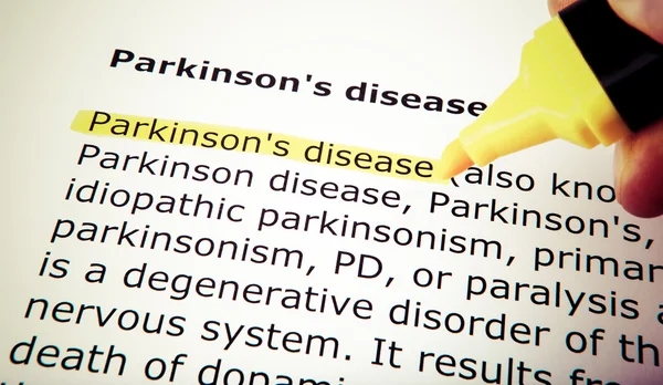 파킨슨병 — 스톡 사진