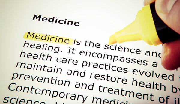 Medicine — Stock Photo, Image