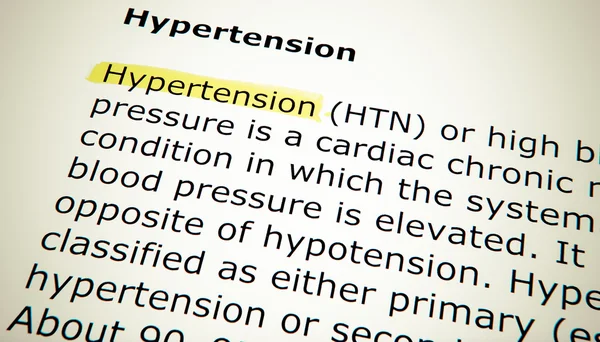 Hipertensão — Fotografia de Stock