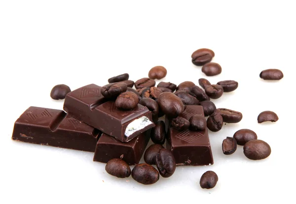 Σοκολάτα και καφές — Φωτογραφία Αρχείου