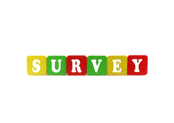 Survey concept — Stock Photo, Image