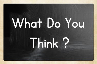 what do you think? clipart