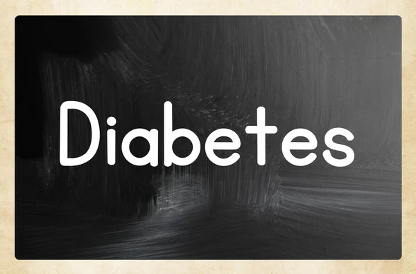 Conceito de Diabetes — Fotografia de Stock