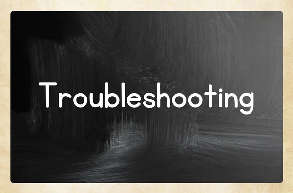 Troubleshooting concept — Stock Photo, Image