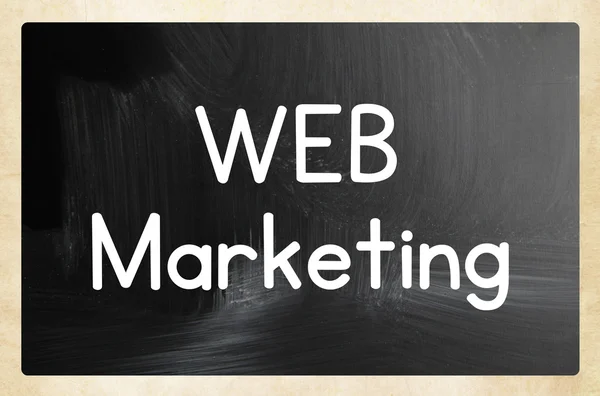 Web marketing έννοια — Φωτογραφία Αρχείου