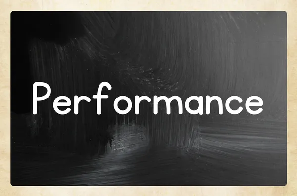 Performance concept — Stock Photo, Image