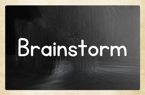 Concetto di brainstorming — Foto Stock