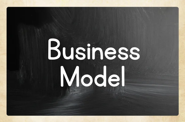 Koncepce modelu podnikání — Stock fotografie