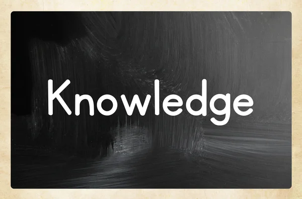 Koncepcja wiedzy — Zdjęcie stockowe