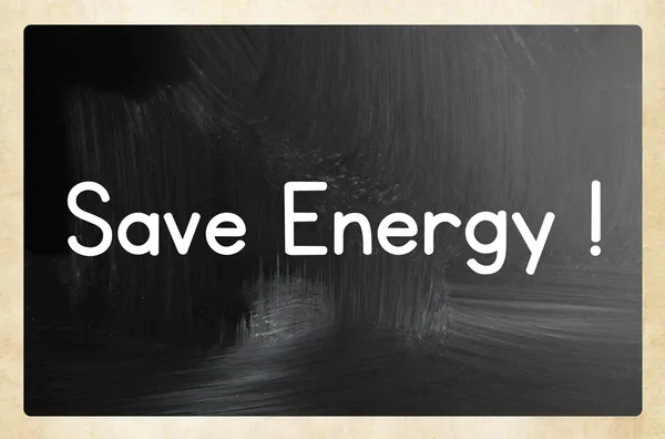 Save energy concept — Stock Photo, Image