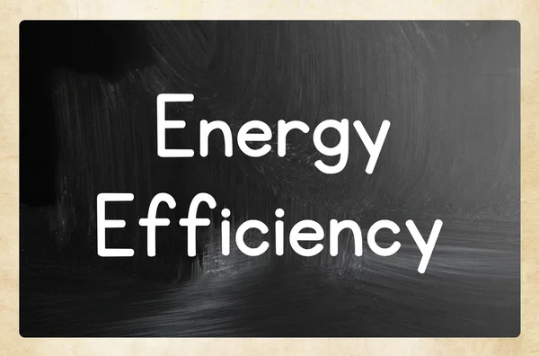 Energieeffizienzkonzept — Stockfoto