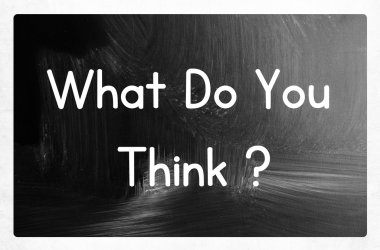what do you think? clipart