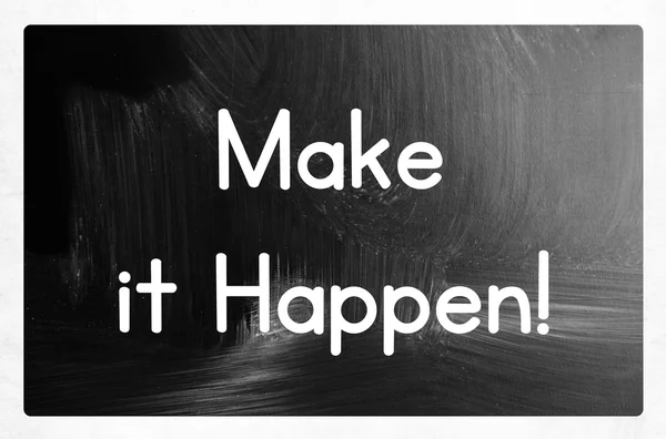 Make it happen concept — Stock Photo, Image