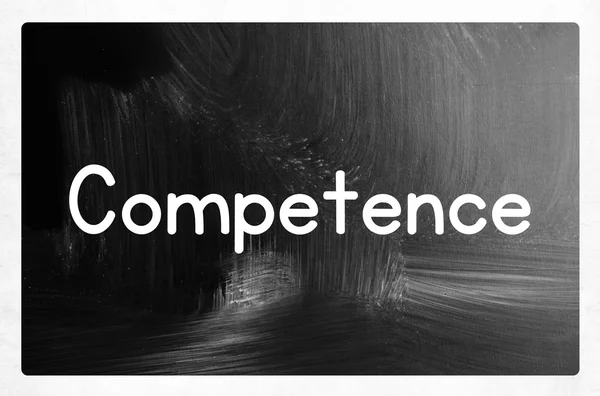 Kompetence koncept — Stock fotografie