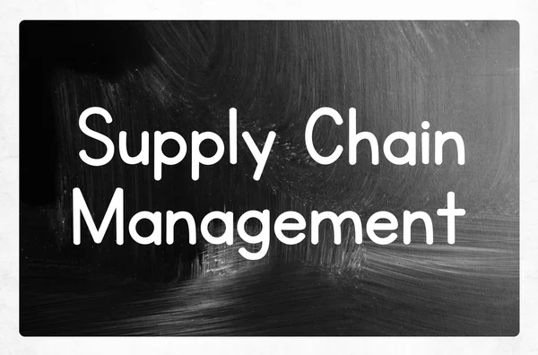 Supply Chain Management Konzept — Stockfoto
