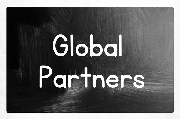 Concetto di partner globali — Foto Stock