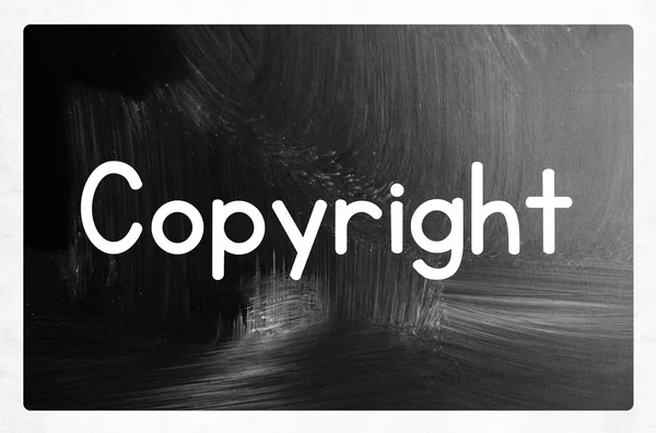 Concepto de copyright —  Fotos de Stock