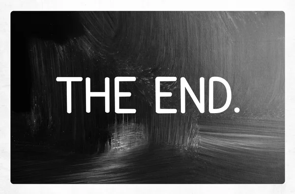 The end concept — Stock Photo, Image