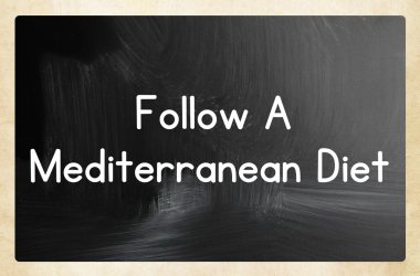 bir Akdeniz diyet takip