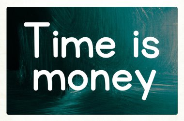 Zaman para kavramıdır.