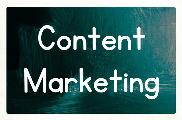 Marketing de contenidos — Foto de Stock