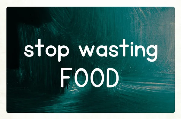 Nie marnuj żywności — Zdjęcie stockowe