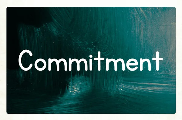 Commitment concept — Stock Photo, Image