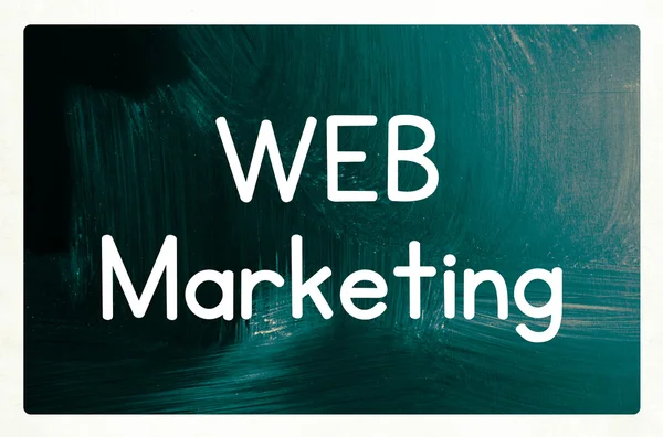 Webmarketing-Konzept — Stockfoto