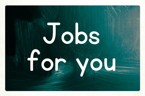 Jobs for you concept — Stock Photo, Image