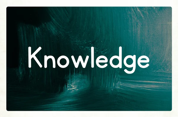 Wissenskonzept — Stockfoto