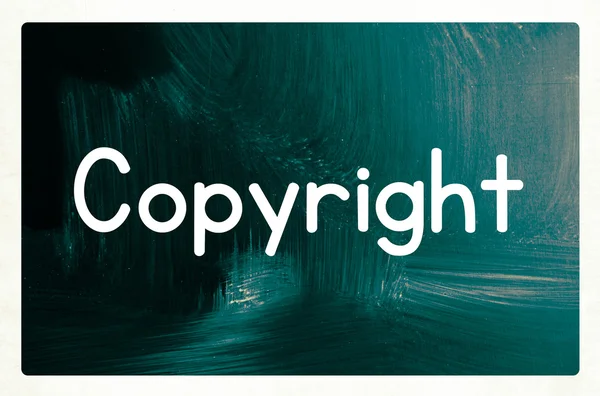 Concetto copyright — Foto Stock
