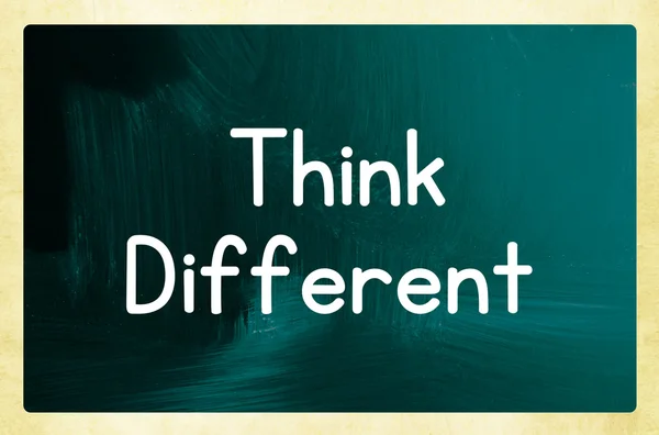 Pensar diferente — Fotografia de Stock