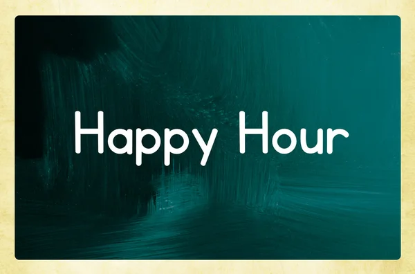 Happy hour concept — Stock Photo, Image
