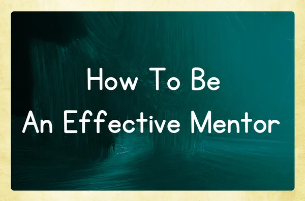 How to be an effective mentor — Stock Photo, Image