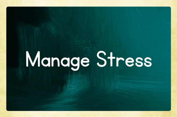 Gestire lo stress — Foto Stock
