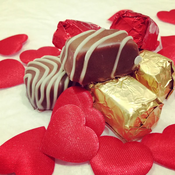 Assorted Fine Chocolates — Stock Photo, Image