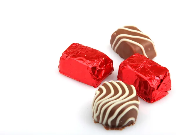 Cioccolatini pregiati assortiti — Foto Stock