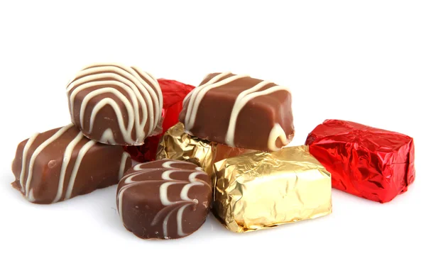 Cioccolatini pregiati assortiti — Foto Stock