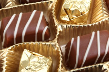 lezzetli çikolatalı pralin