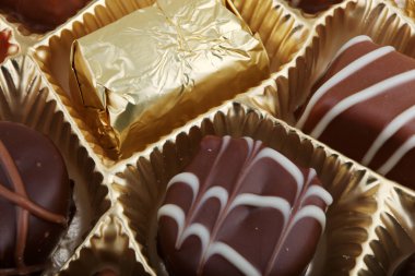 lezzetli çikolatalı pralin