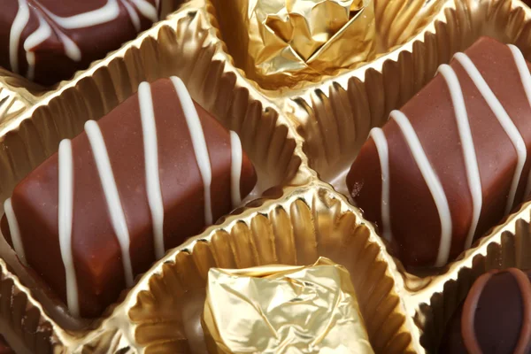 Délicieux pralines au chocolat — Photo