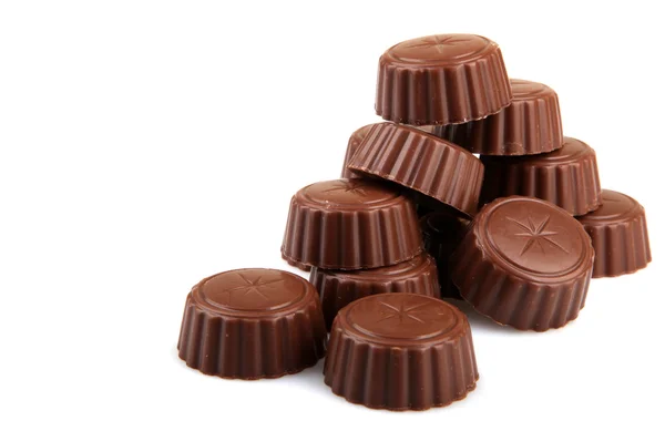 Chocolate Isolated On A White Background — Stock Photo, Image