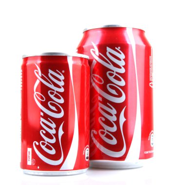 Aytos, Bulgaristan - 23 Ocak 2014: coca-cola şişesi izole