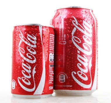 Aytos, Bulgaristan - 25 Ocak 2014: coca-cola şişesi izole
