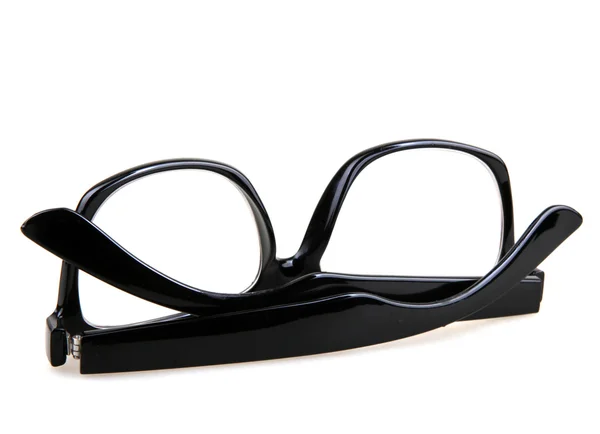 Black Eye Glasses Isolated On White — Stock Photo, Image