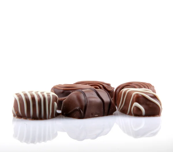 Chocolate Isolated On White Background — Stock Photo, Image