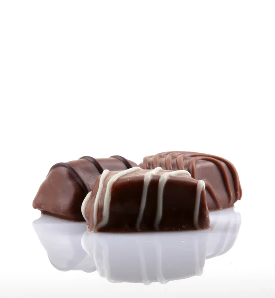 Chocolate Isolated On White Background — Stock Photo, Image